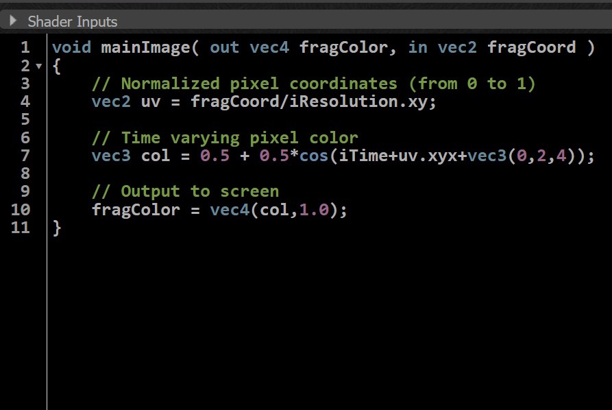 My Shadertoy Profile